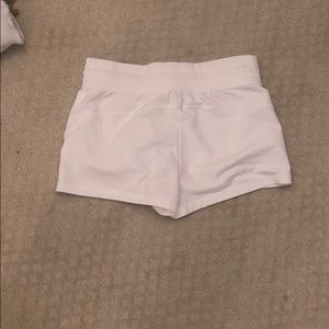 White Cotton Lululemon Shorts